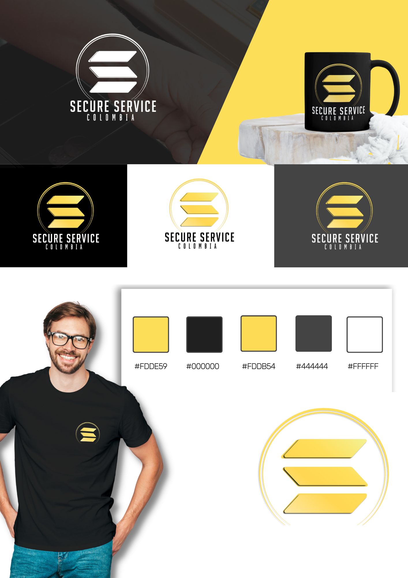 Branding de marca Secure Service